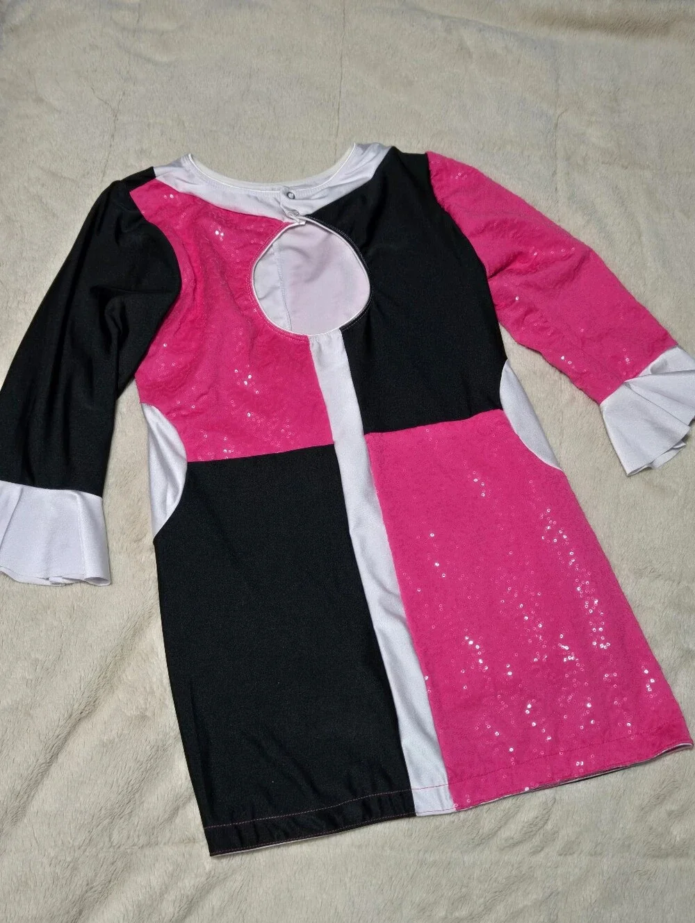 Revolution Dance Costume A BEAT GOES ON STYLE# RC20918 Hot Pink/Black XXLC